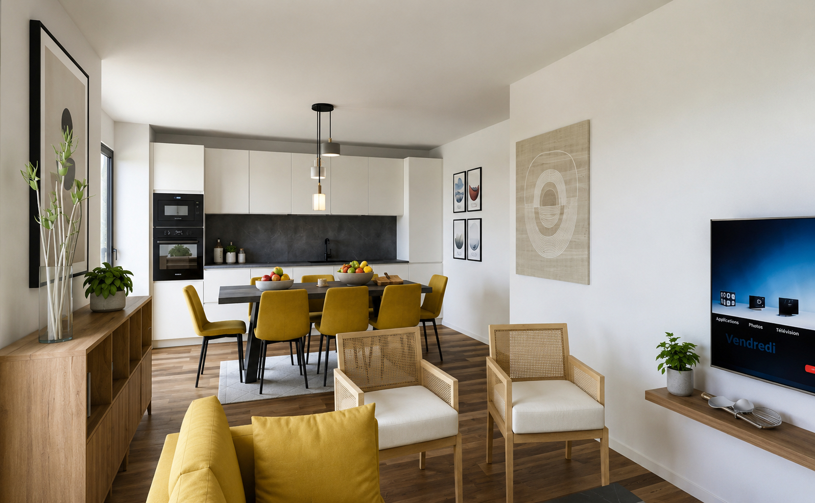 Appartement Concarneau 3 pièces 60,84 m2 avec terrasse et parking