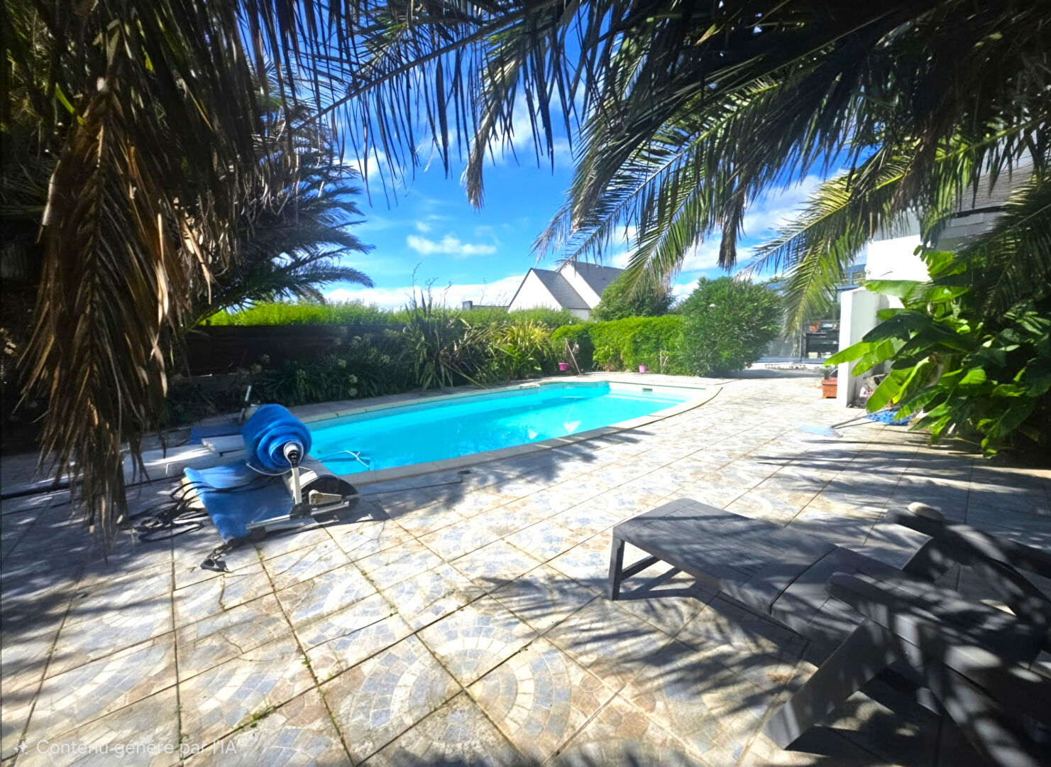 CONCARNEAU MAISON INDIVIDUELLE AVEC PISCINE ET VIE DE PLAIN-PIED